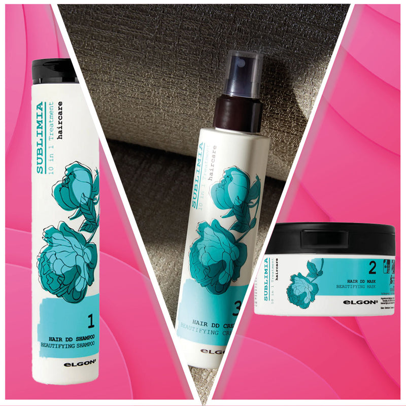 Routine capillaire anti-frisottis