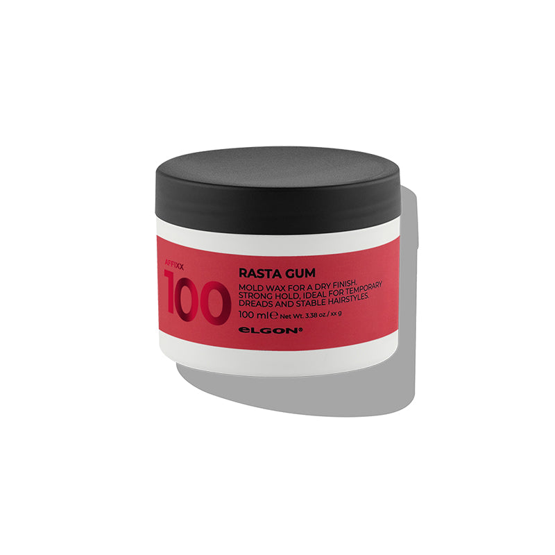 Cera con etichetta rossa laterale e tappo nero