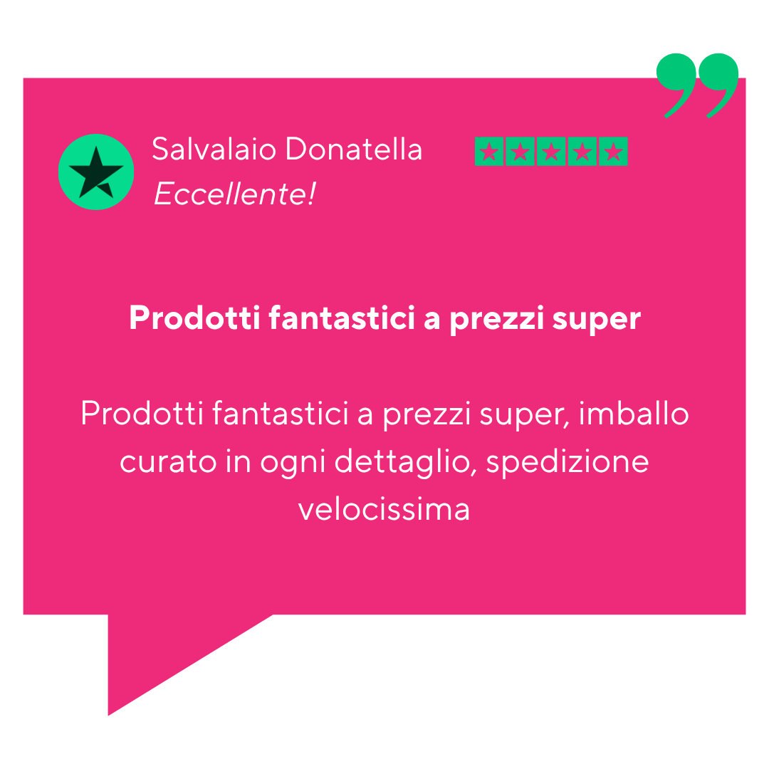 Recensione Trustpilot di Salvalaio Donatella