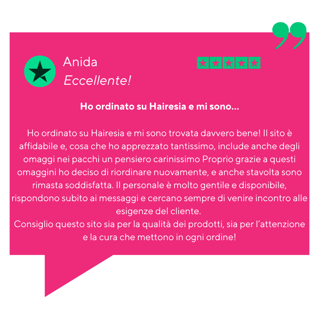 Recensione Trustpilot di Anida