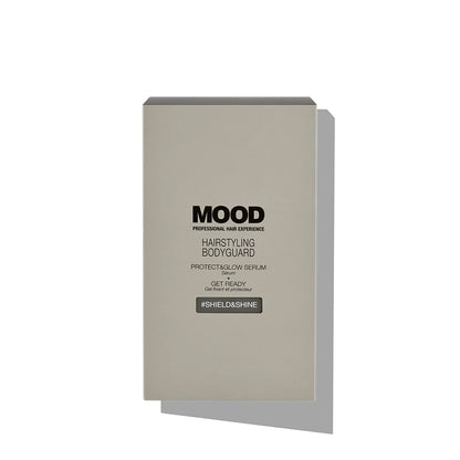 Scatola grigia con sfondo bianco e serigrafia nera sulla parte frontale.
