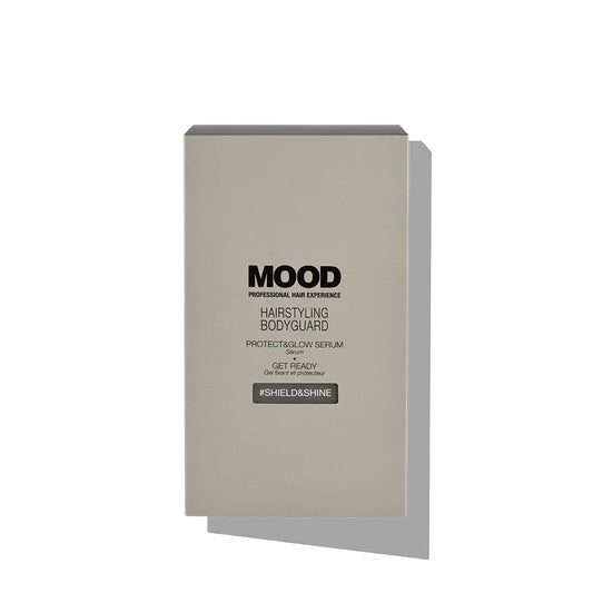 Scatola grigia con sfondo bianco e serigrafia nera sulla parte frontale.
