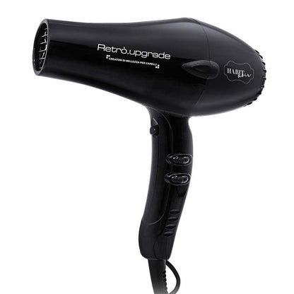 Phon nero pulsantiera laterale e tasto per il getto del aria fredda sul fronte.